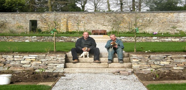 Professional Landscaping Service - Cornish Stonework taking it in our stride!