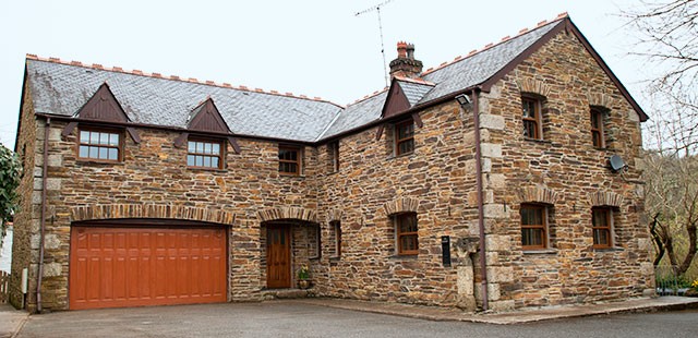 Cornish Stone Work at Mowhay Truro