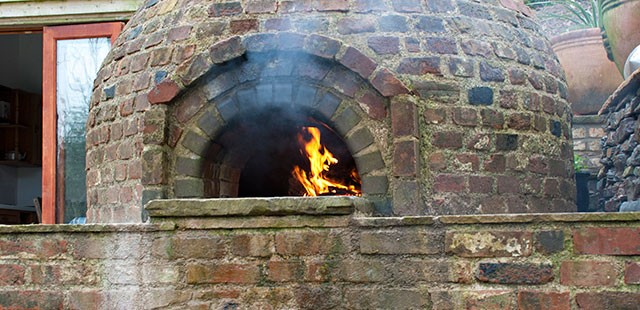 Cornish Stone Work Garden Oven