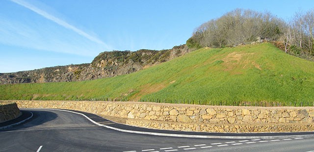 Cornish Stone walling on an Industrial Scale